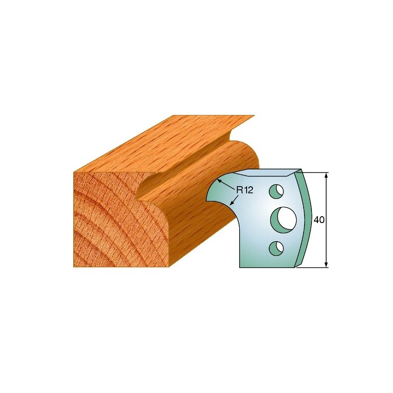 Profiilterad, paar HL 40x4 mm