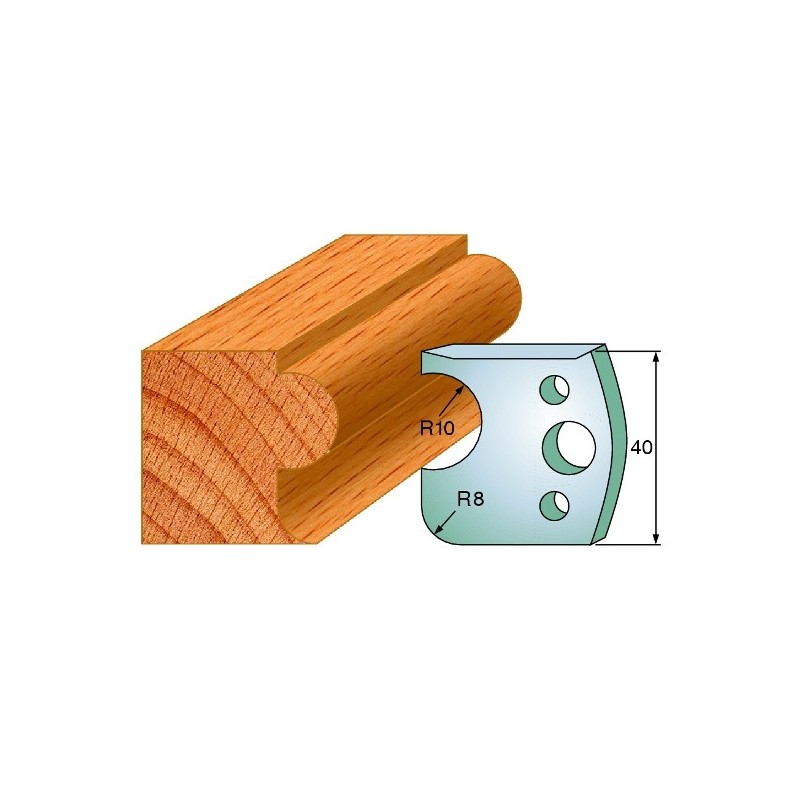 Profiilterad, paar HL 40x4 mm