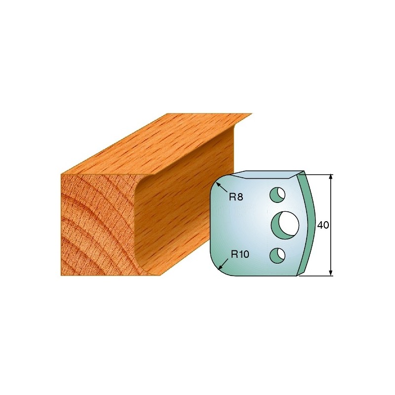Profiilterad, paar HL 40x4 mm