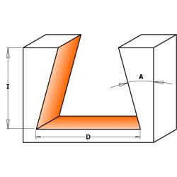 15 HM kalasaba otsfrees, vahet.teradega Z2 S-M12x1 D-39.5x31.5 RH
