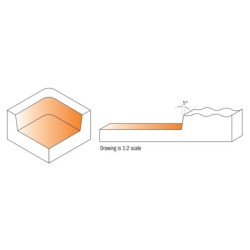 Tasandusfrees HM Z3 S-12.7x38 D-38x12x60 RH