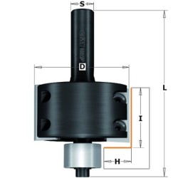 Otsfrees, vahet.teradega HM Z2 S-12.7 D-50.8x28