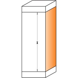 Otsfrees, laagriga HM Z2 S-12.7 D-19x60x120 Dx
