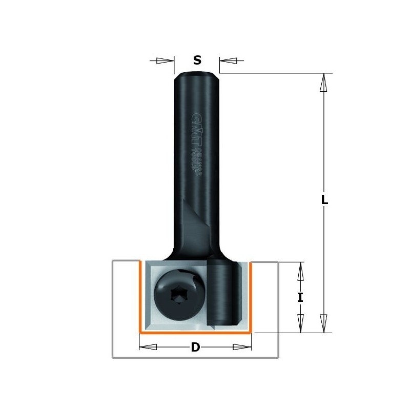 Otsfrees, vahet.teradega Z2 S-8 D-19x12 RH