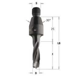 Tüüblipuur HM D-12x50 S-M10-30 RH