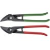 Shape and straight cutting snips, without opening stop D216-280L-B-SBSK