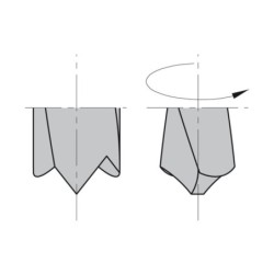 Tüüblipuur HM D-10x35x70 S-10x30 LH