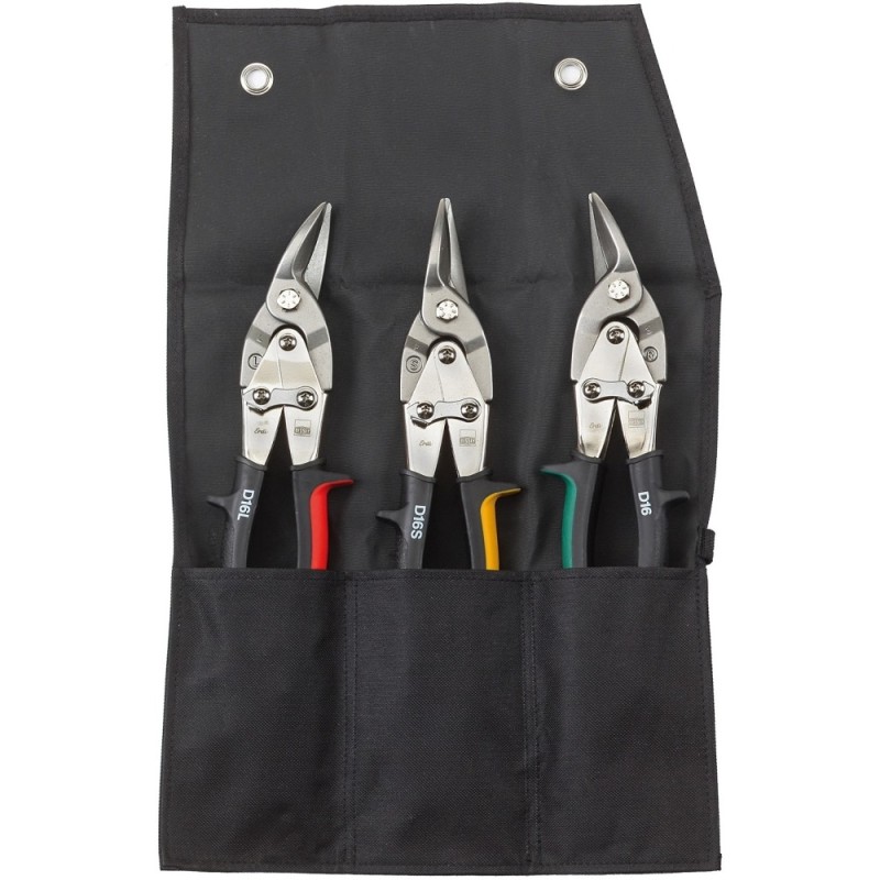 Aviation snips-Set in pouch DSET16