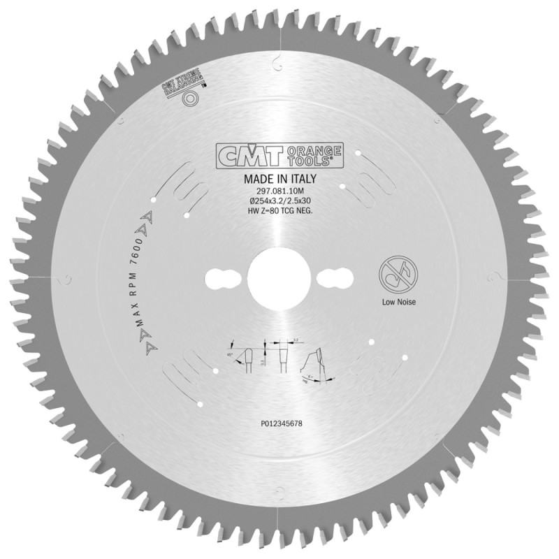 Saeketas värv.metallidele, plastik D-300x3.2x2.5x30 Z-96 HWG