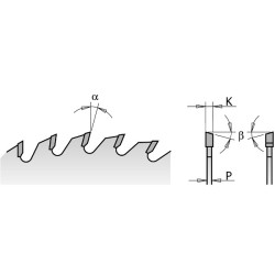 Saeketas D-140x2.4x20 Z-36 ATB