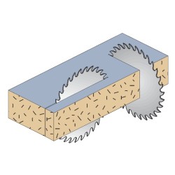 Saeketas, ristipuu D-220x2.8x1.8x30 Z-48 15ATB