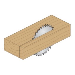 Saeketas, pikipuu D-250x2.8x1.8x30 Z-24 10ATB