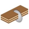 Saeketas, laminaat, kroom D-350x3.5x2.5x30 Z-108 5HWG