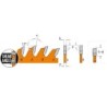 Saeketas, ITK PLUS ristipuu D-160x1.8x1.2x20+16 Z-40 ATB+S