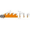 Saeketas ITK PLUS, universaal D-235x2.4x1.6x30+25 Z-36 ATB+S