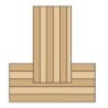 DADO saeketta komplekt D-203x6.35-20.64x15.87 mm Z20 -12 Neg. FLAT+ATB