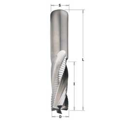 Spiraalfrees Z4 2+2 pos. D-16x55x110 RH