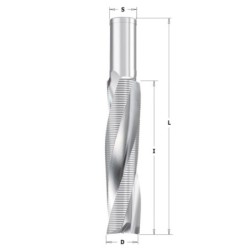 UPCUT SPIRAL BIT W-CHIPBREAKER FOR GLUE-LAMINATED BEAMS S-30 D-30X170X235 RH