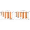 5 osaline spiraalfreeside komplekt, alla.v HM D-4,76-6,35-8-9,5-12,7 mm