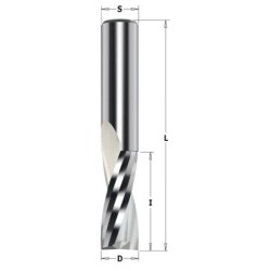 Spiraalfrees, üles.v D-3-16x3-4 S-1-4 Z-2 RH