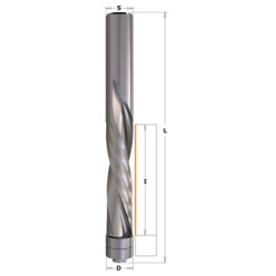 Üles-alla v.spiraal frees w-brng D-1-2x1-5-8 Z2+2 RH