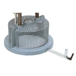 Special drill holder with a ring groove for cutting tools, without a front edge limit.
