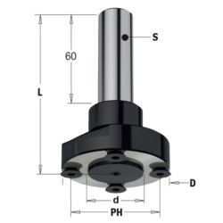 CNC saeketta kinnitus, S-20 D-30 L-97,5 RH-LH