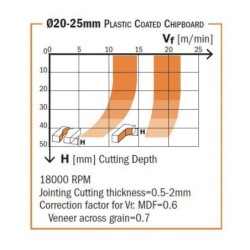 Teemant otsfrees, 20 nurgaga, 18DP+1HM D-20x50x110 S-20x45 Z2+2 RH