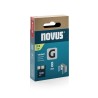 Novus kabės G11, 8 mm, 1200 vnt | Cinkuotos
