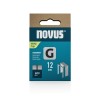 Novus Staples G11, 12 mm, 600 pcs | Galvanized