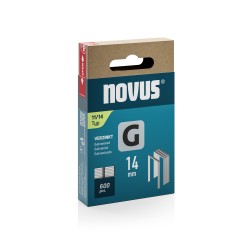 Novus klambrid G‑tüüp 11 – 14 mm, 600 tk | Tugev kinnitus