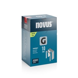 Novus klambrid G‑tüüp 11 – 10 mm, 5000 tk | Tugev kinnitus