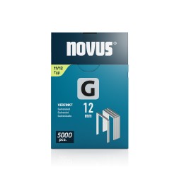 Novus klambrid G‑tüüp 11 – 12 mm, 5000 tk | Tugev kinnitus