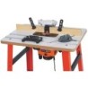 PLUNGE ROUTER ON PROFESSIONAL ROUTER TABLE