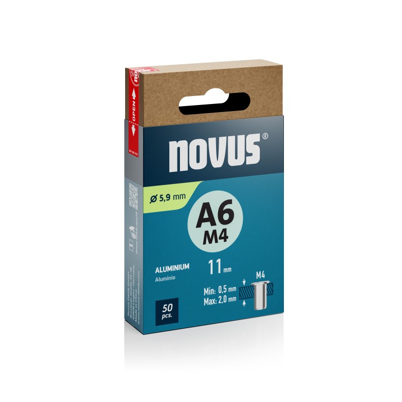 Keermeneet Novus A6 M4 (50 tk)