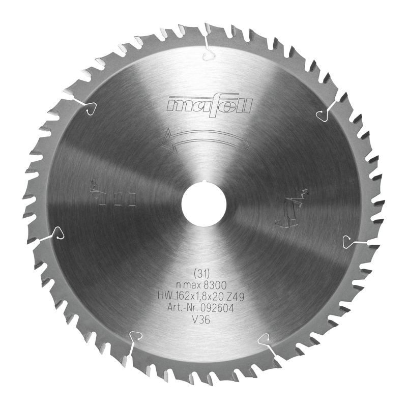 Пильный диск MAFELL KSB-WF162 GT 162 мм – точный рез по дереву