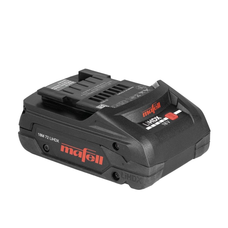 MAFELL PowerTank 18 M 72 LiHDX 18 V, 72 Wh akumuliatorius – LiHDX technologija