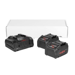 MAFELL Power-Set 4: 2 × 18 M 144 LiHDX akumuliatoriai + APS M+