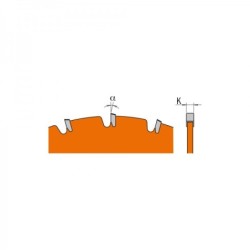 ANGLE GRINDER SAW BLADE HW 115x2.4-1.8x22.23 Z24 TCG