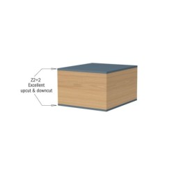 Flush trim 2-guolio HW Z2+2 S-12 D-19x50.8x115