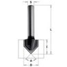 V-GROOVING PJAUSTYKLĖ A90 HW Z2 S-8 D-31.8x20x60 RH