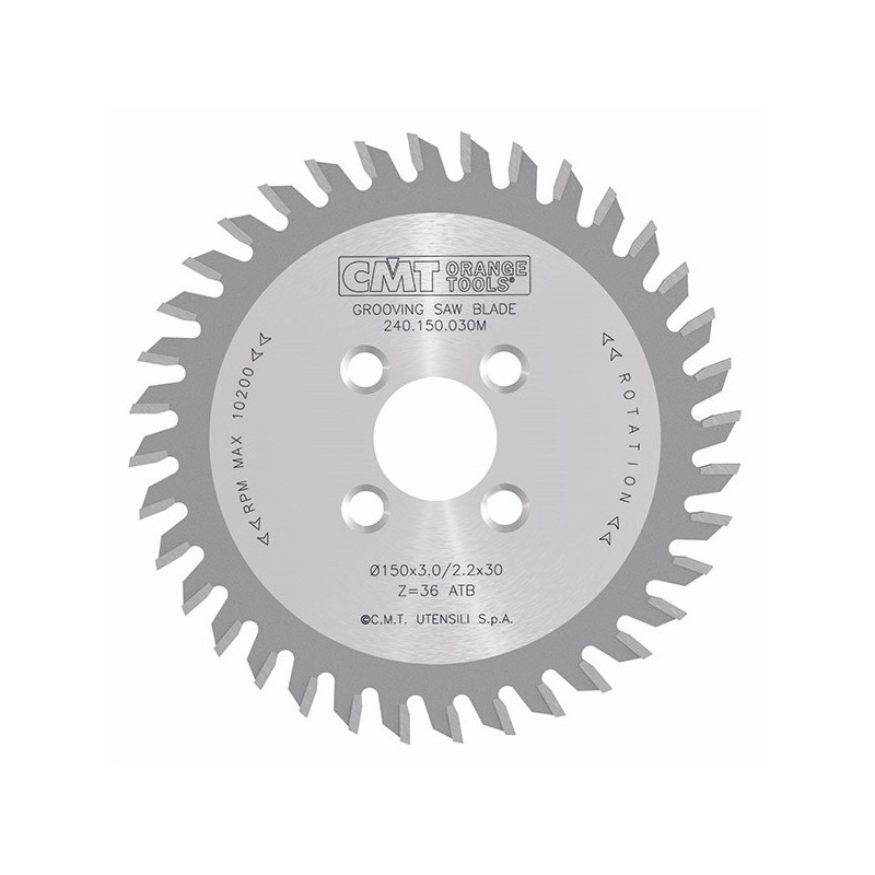 GROOVING SAW BLADE 150X5-3X30 Z-36 FLAT