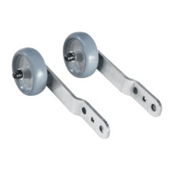 Extension set with wheels