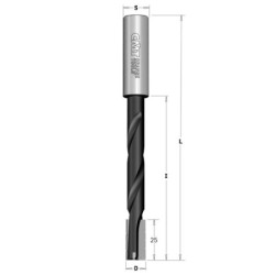 Kreiptasis pjūklas MORT.BIT HW Z2R S-16X50 D-16X25-95X170 K.