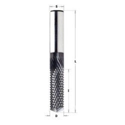 Kietmetalinė karūna kompozitams D-8x25x63 RH gręžimo taškui