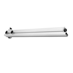 Edge connector extension with a telescopic rod and fall protection device.