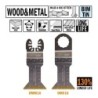 45 mm:n EXTRA-PITKÄ ELINIKÄINEN UPOTUS- JA TASAUSLEIKKAUS PUULLE JA METALLILLE