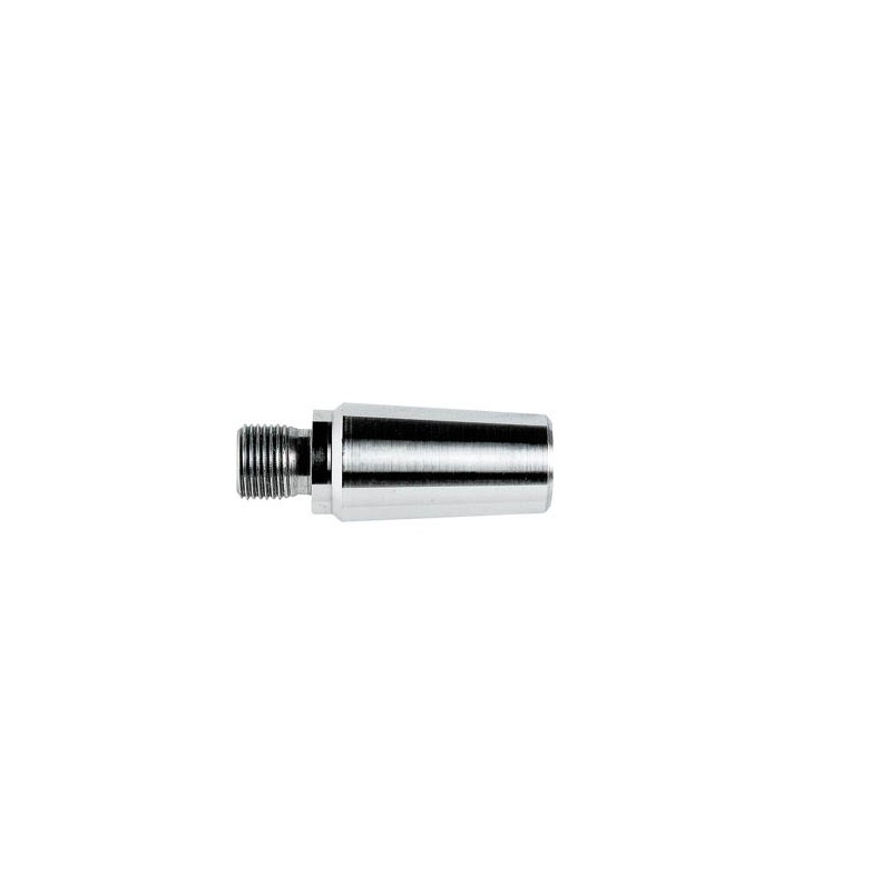 Adapter with internal thread M12 x 1 for milling.