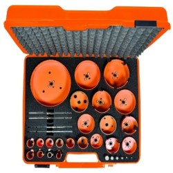 SMALL PLASTIC BOX EMPTY SUITABLE FOR HOLE SAWS 25-42 PCS