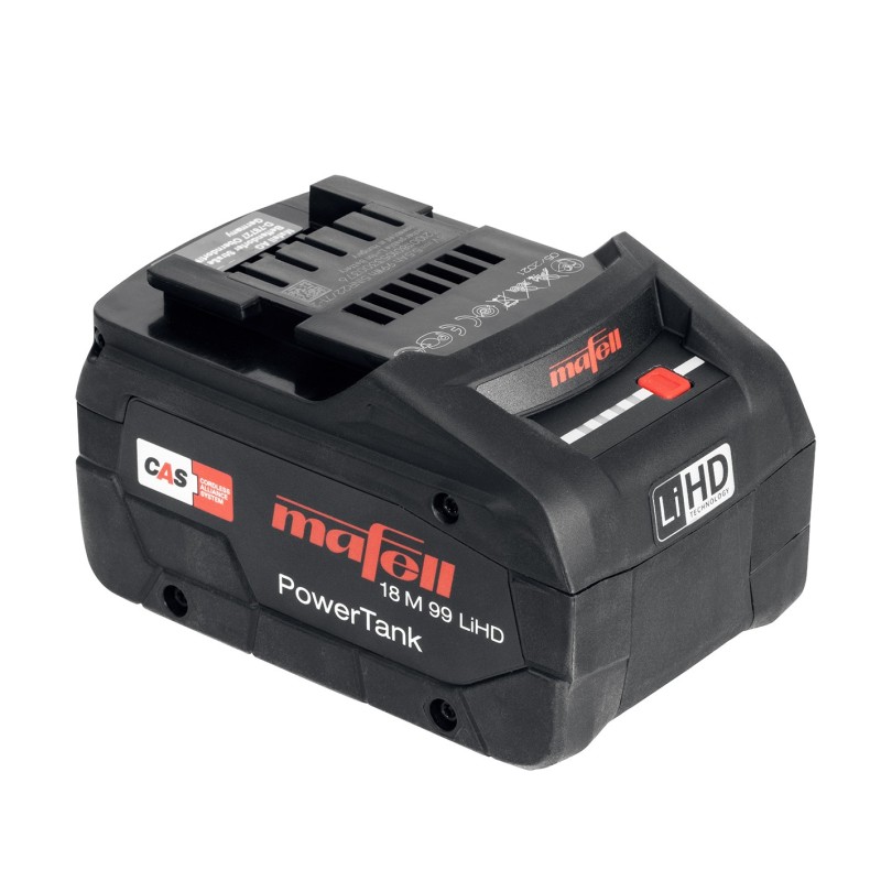 MAFELL PowerTank 18 M 99 LiHD 18 V, 99 Wh aku – võimas CAS LiHD aku